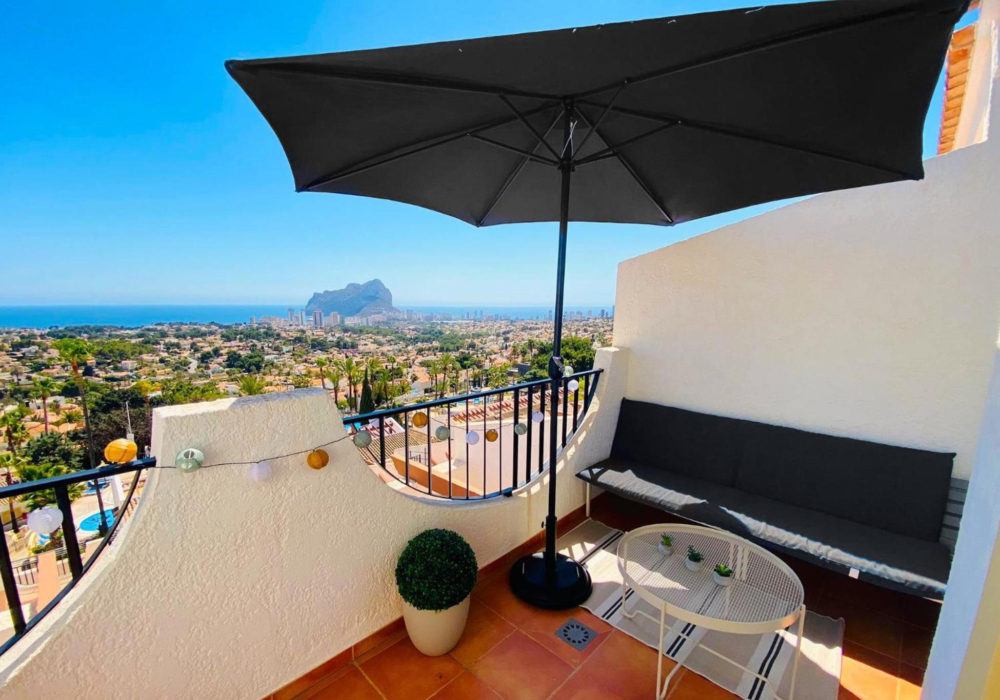 Canario Apartment - Imperial Park - Sea View, 6 Pools, Terrace Calpe Exterior photo